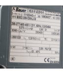 Bauer Schneckengetriebemotor BS02-38H/D04LC6 i=70 NOV