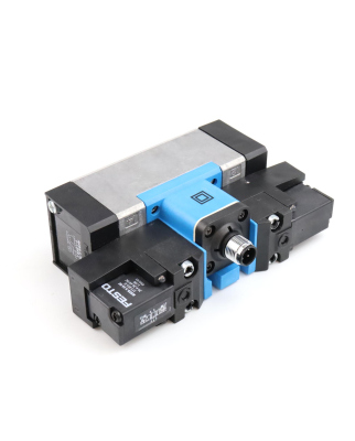 Festo Magnetventil MEBH-5/3E-D-1-ZSR-C 184497 OVP