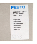 Festo Magnetventil MEBH-5/3E-D-1-ZSR-C 184497 OVP
