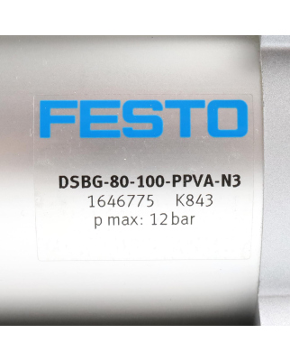 Festo Normzylinder DSBG-80-100-PPVA-N3 1646775 NOV