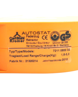 Hahn+Kolb Federzug Typ 7211 0800 02 1,5-3kg GEB