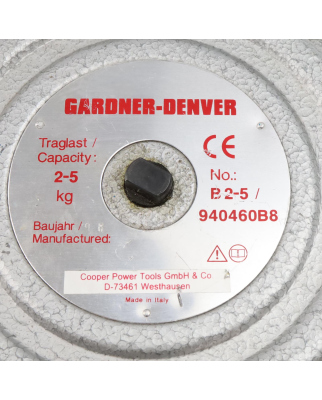 Gardner Denver Balancer B2-5 940460B8 2-5kg GEB