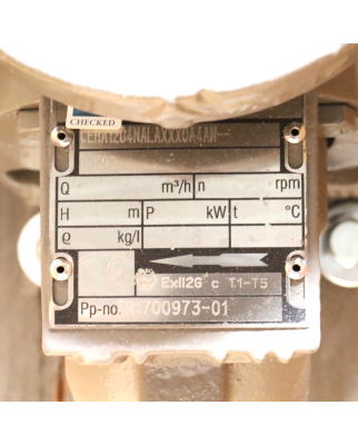 FLOWSERVE Seitenkanalpumpe CEHA1204NALAXXX0A4AN OVP