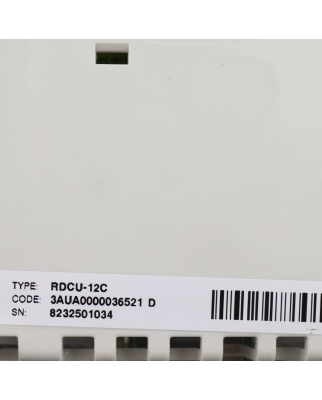 ABB Control Unit RDCU-12C 3AUA0000036521 D GEB