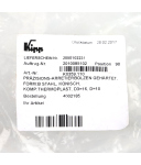 Kipp Präzisions-Arretierbolzen K0359.110 OVP