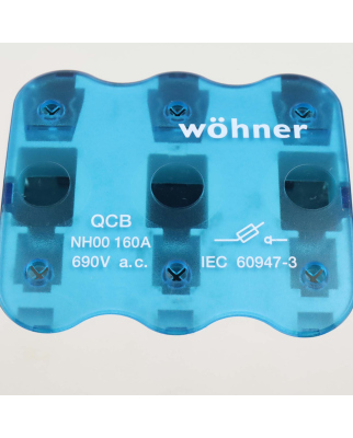 Wöhner Sicherungs-Lasttrennschalter QCB 160A NH00 GEB
