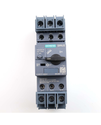 Siemens Leistungsschalter 3RV2821-4BD10 NOV