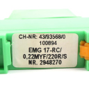 Phoenix Contact Relaismodul EMG 17-RC/0,22MYF/220R/S 2948270 GEB