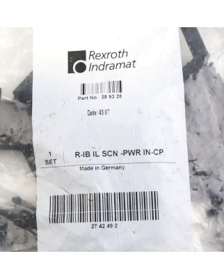 Rexroth Inline Stecker R-IB IL SCN -PWR IN-CP 289328 (10Stk.) OVP