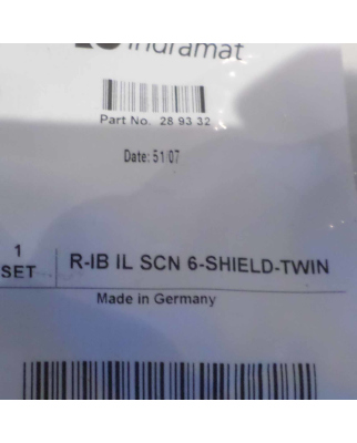 Rexroth Inline Stecker R-IB IL SCN 6-SHIELD-TWIN 289332 (5Stk.) OVP