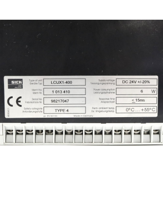 SICK Sicherheits-Interface LCUX1-400 1013410 GEB
