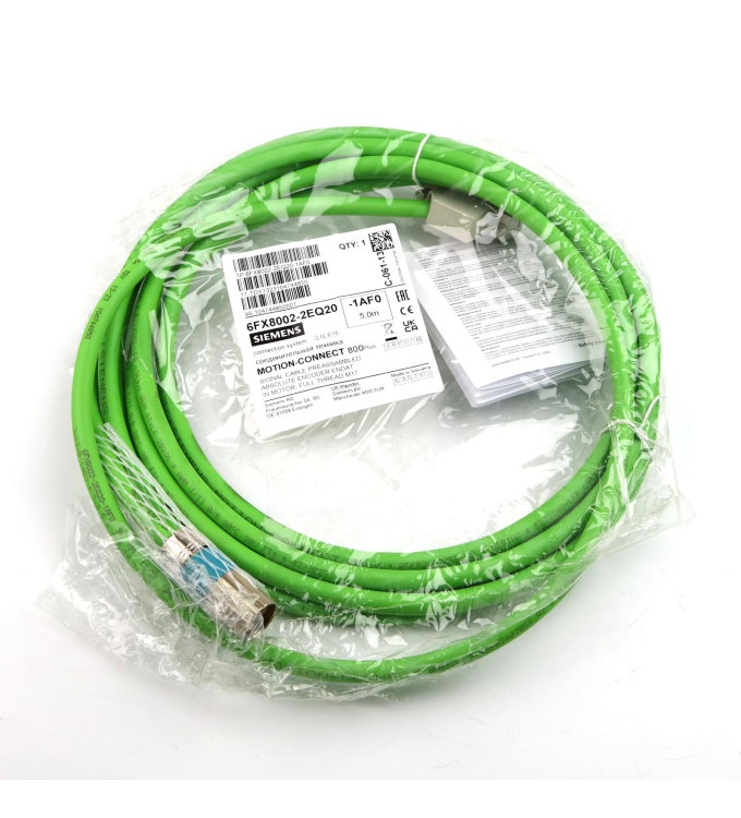 Siemens Signalleitung 6FX8002-2EQ20-1AF0 OVP