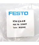 Festo Kupplungsstecker KS4-1/4-A-R 531677 (2Stk.) OVP