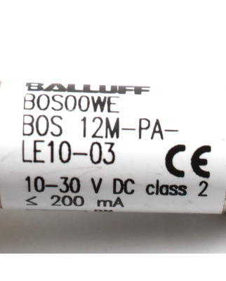 Balluff Einweglichtschranke BOS00WE BOS 12M-PA-LE10-03 NOV