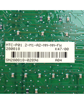 Rexroth Steuerkarte MTC-P01.2-M1-A2-NN-NN-FW R911280818 GEB