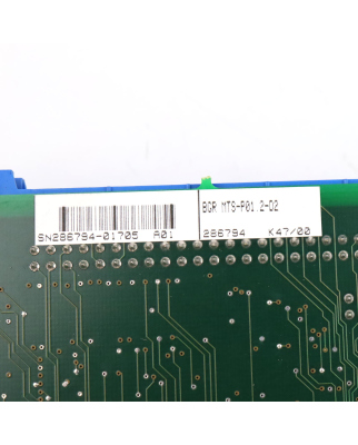 Rexroth Steuerkarte MTS-P01.2-D2-B1-E1-NN-NN-FW R911290414 GEB