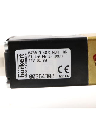 bürkert 3/2-Wege-Magnetventil 6430 364302 NOV