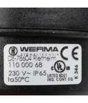 WERMA Mehrtonsirene EM 8 110.000.68 230VAC BK OVP
