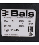 BALS Wandsteckdose Typ 11945 7h 480V-500V NOV
