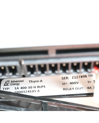 Advanced Energy Thyristor-Leistungssteller THYRO-A 1A 400-30 H RLP3 REV:A OVP