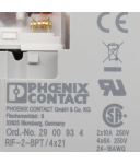 Phoenix Contact Relaissockel RIF-2-BPT/4X21 2900934 + Einzelrelais 2903685 NOV