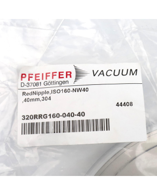 Pfeiffer Vacuum Übergangsstück 320RRG160-040-40 OVP