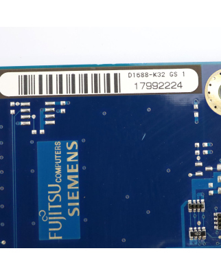 KUKA Mainboard FSC D1688 2000154293 W26361-W75-Z1-03-36 GEB