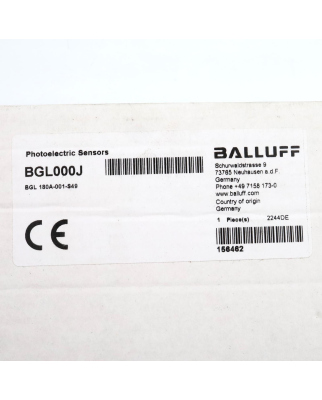 Balluff Gabellichtschranke BGL000J BGL 180A-001-S49 SIE