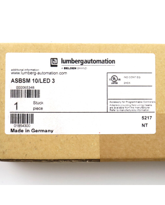 Lumberg Sensor/Aktorbox ASBSM 10/LED 3 000065348 SIE