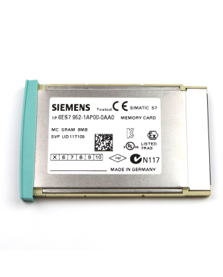 Simatic S7 MC952 6ES7 952-1AP00-0AA0 8MB GEB
