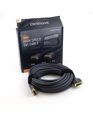Clicktronic DVI-Kabel 70338 15m OVP