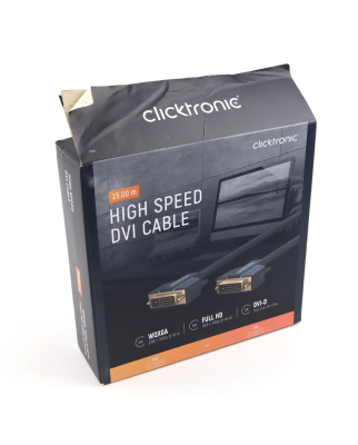 Clicktronic DVI-Kabel 70338 15m OVP