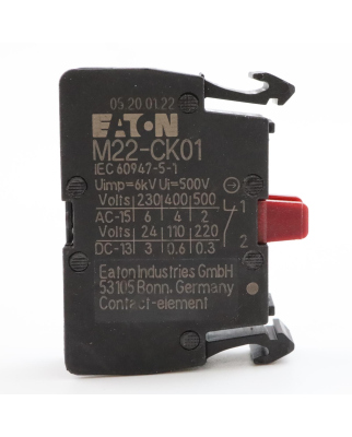 Eaton Kontaktelement M22-CK01 216385 (5Stk.) OVP