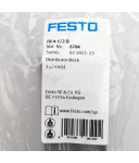 Festo Verteilerblock FR-4-1/2-B 6704 OVP