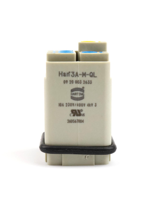 Harting Einsatz Han 3A-M-QL 09200032633 NOV