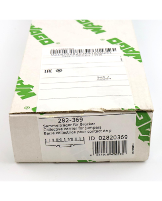 WAGO Sammelträger für Brücker 282-369 (24Stk.) OVP