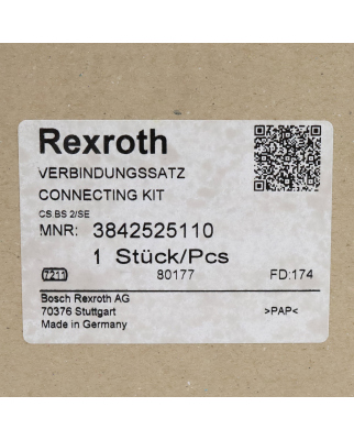 Rexroth Verbindungssatz BS 2/SE 3842525110 OVP