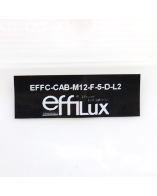 EFFILUX Anschlussleitung EFFC-CAB-M12-F-5-D-L2 2m OVP