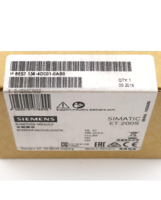 Simatic S7 ET200S 6ES7 138-4DC01-0AB0 SIE