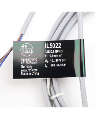 ifm Induktiver Sensor IL5022 ILB30,8-BPKG OVP