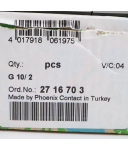 Phoenix Contact Geräteklemme G 10/ 2 2716703 (9Stk.) OVP