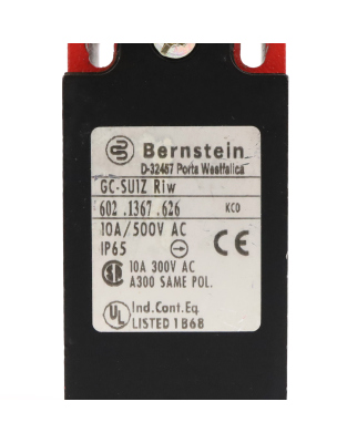BERNSTEIN Positionsschalter GC-SU1Z Riw 6021367626 GEB