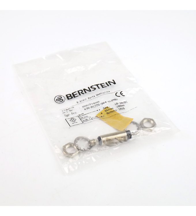 BERNSTEIN Induktiver Näherungsschalter KIN-M12PS/004-KLSM8V 6502944008 OVP