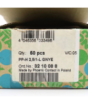 Phoenix Contact Stecker PP-H 2,5/1-L GNYE 3210088 (50Stk.) OVP