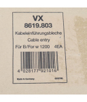 RITTAL Kabeleinführungsblech VX 8619.803 (4Stk.) OVP