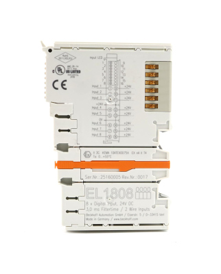 Beckhoff EtherCAT-Klemme EL1808 GEB
