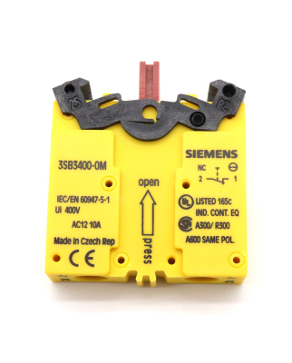 Siemens Schaltelement 3SB3400-0M NOV