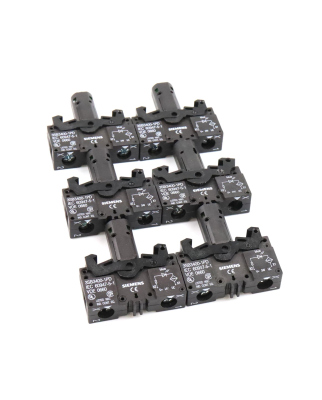 Siemens LED Lampenfassung 3SB3 400-1PD (6Stk.) GEB