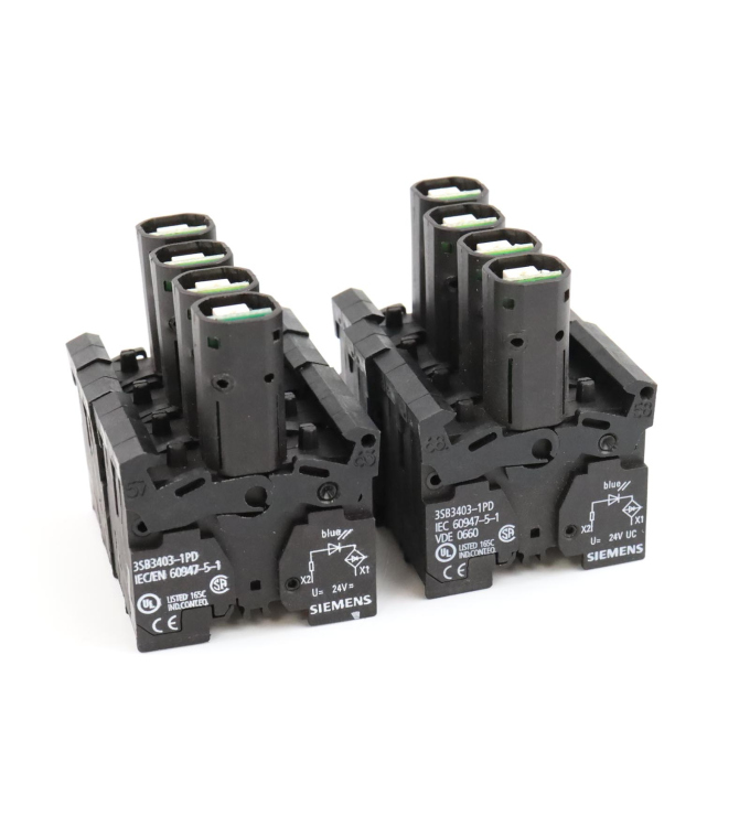 Siemens Lampenfassung 3SB3403-1PD (8Stk.) NOV