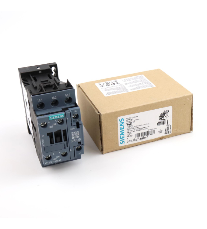 Siemens Leistungsschütz 3RT2027-1BB40 OVP